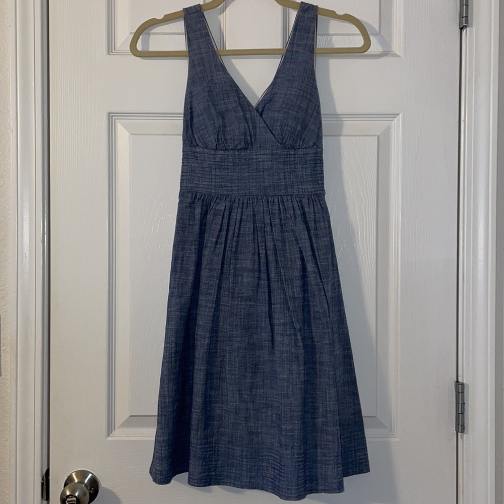Chambray summer dress, size 4.